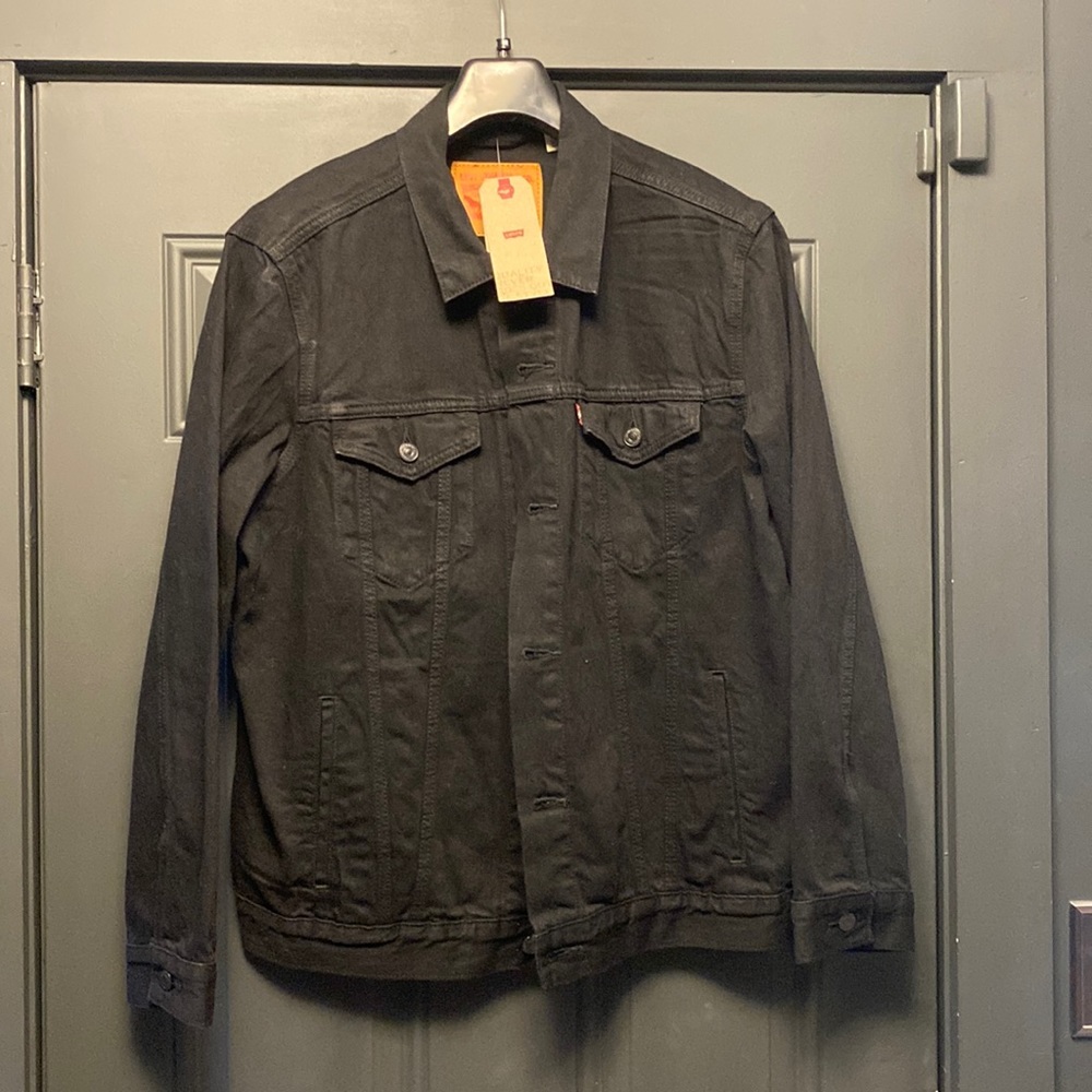 Black Jean Jacket